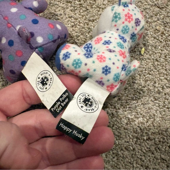 Lot of 2 2015 McDonald's Happy Meal Build-A-Bear Workshop - Picture 4 of 4